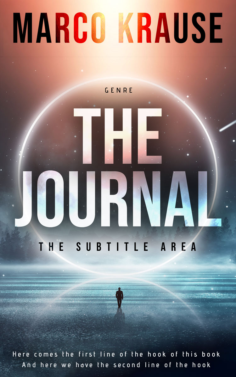 2D view of Silk #25092 - Premade Fantasy Book Cover