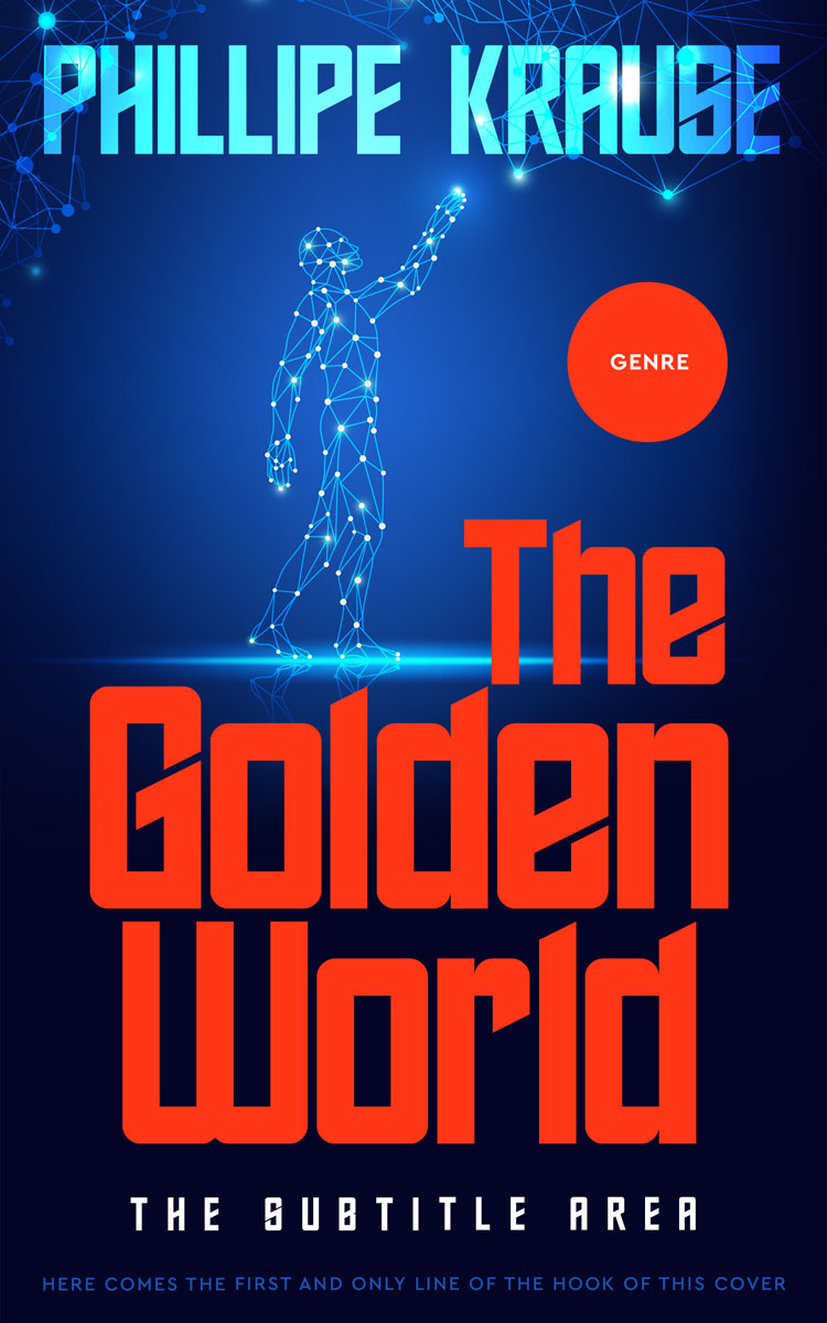 2D view of Premade Self-Improvement & Self-Help Book Cover - Pomegranate