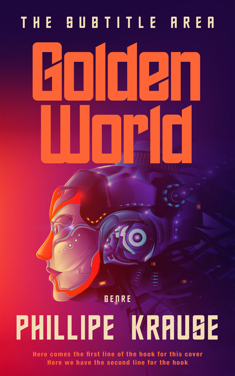 2D view of Valentino #25117 - Premade Science Fiction Book Cover