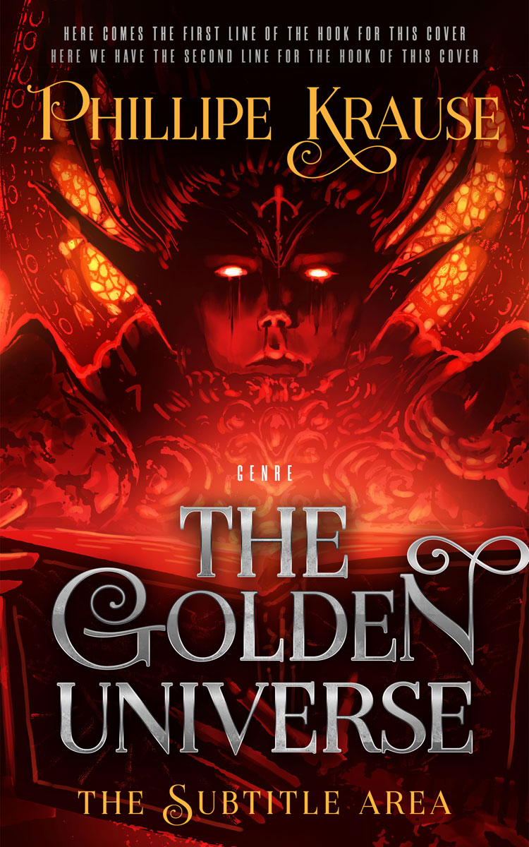 2D view of Valencia #25138 - Premade Fantasy Book Cover