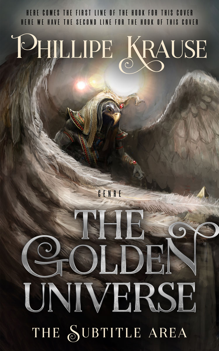 2D view of Dune #25140 - Premade Science Fiction Book Cover