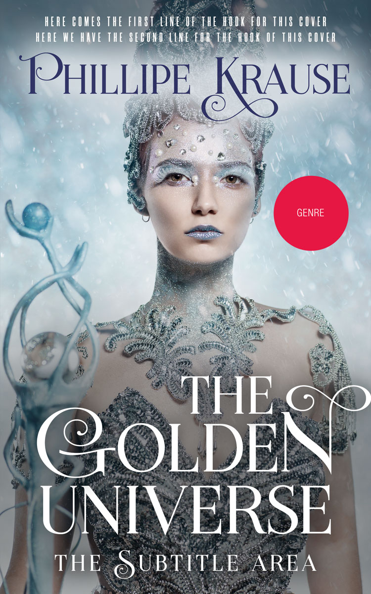 2D view of Premade Fantasy Book Cover - Regent Gray