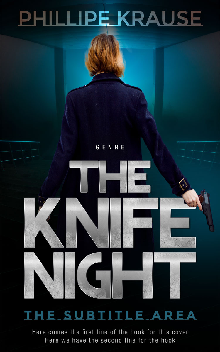 2D view of Nobel #25178 - Premade Action & Adventure Book Cover