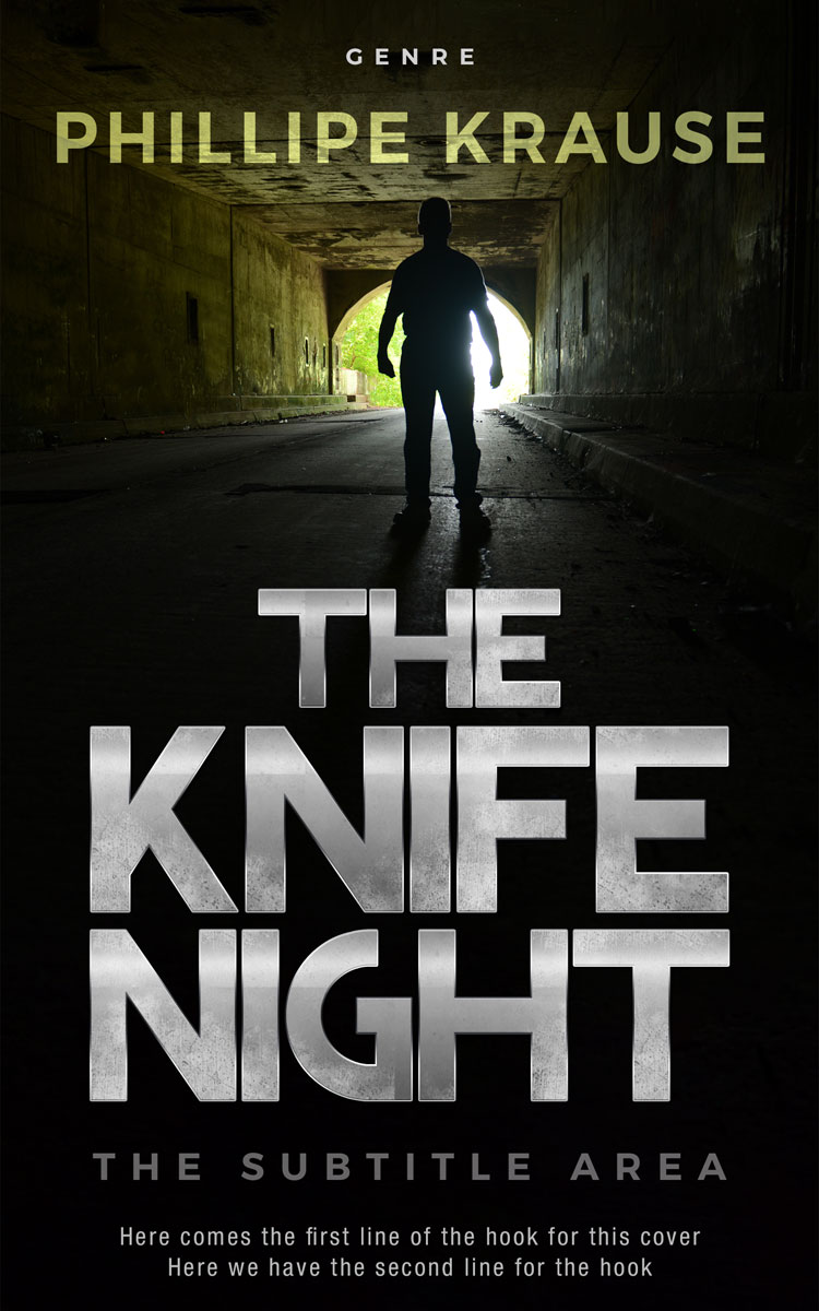 2D view of Premade Mystery & Thriller & Suspense Book Cover - Eagle