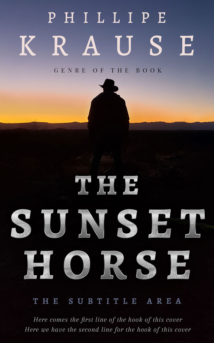 2D view of Woodsmoke #25204 - Premade Action & Adventure Book Cover