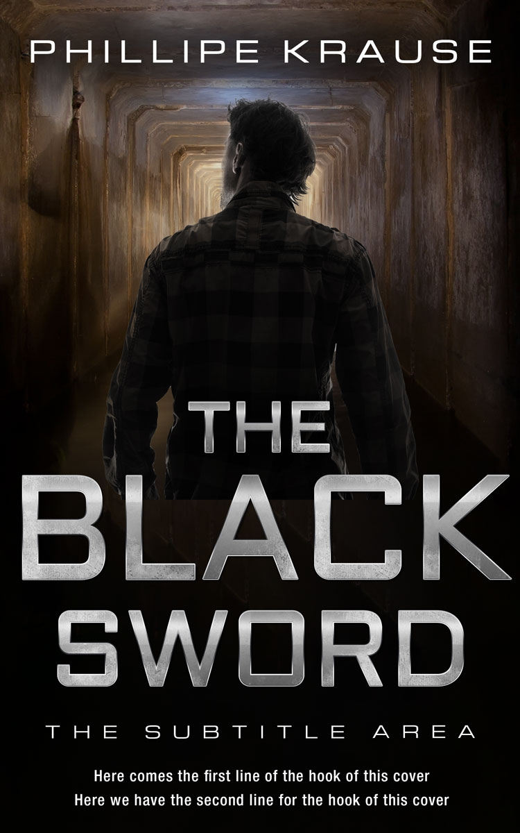 2D view of Premade Mystery & Thriller & Suspense Book Cover - Zeus