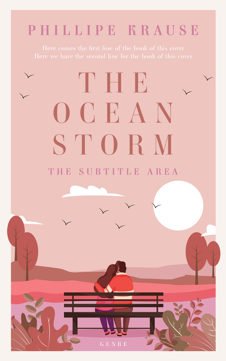 2D view of Premade Romance Book Cover - Beauty Bush