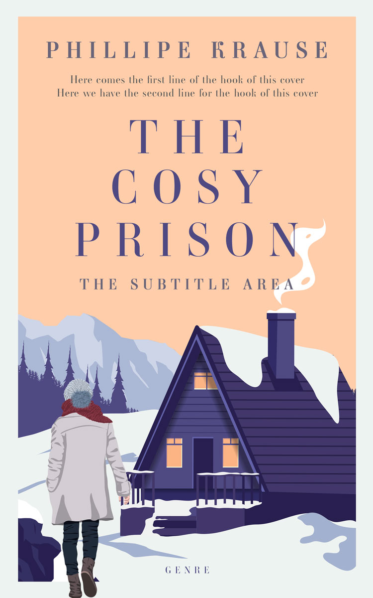 2D view of Mandys Pink #25242 - Premade Literary Fiction Book Cover