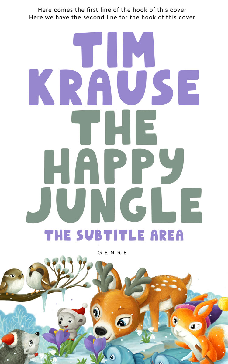 2D view of Regent Gray #25269 - Premade Children's Book Cover