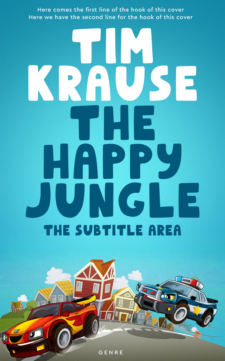 2D view of Shakespeare #25270 - Premade Action & Adventure Book Cover