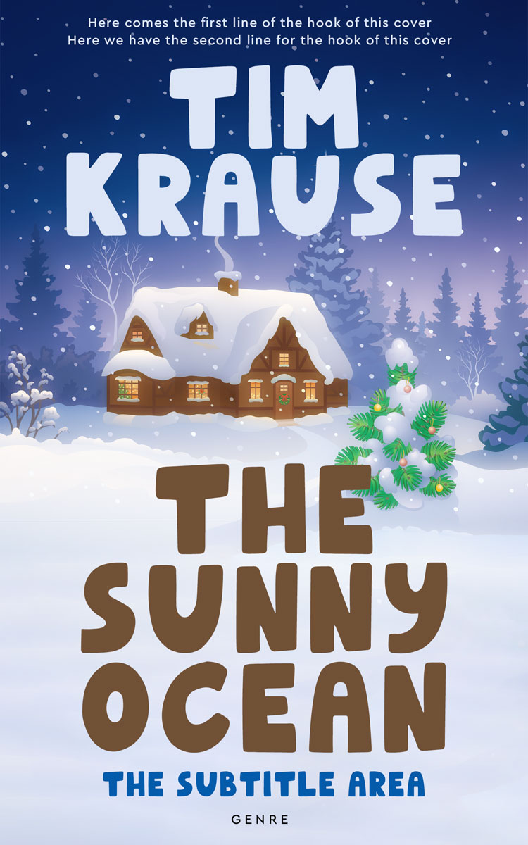 2D view of Periwinkle Gray #25272 - Premade Nature Book Cover