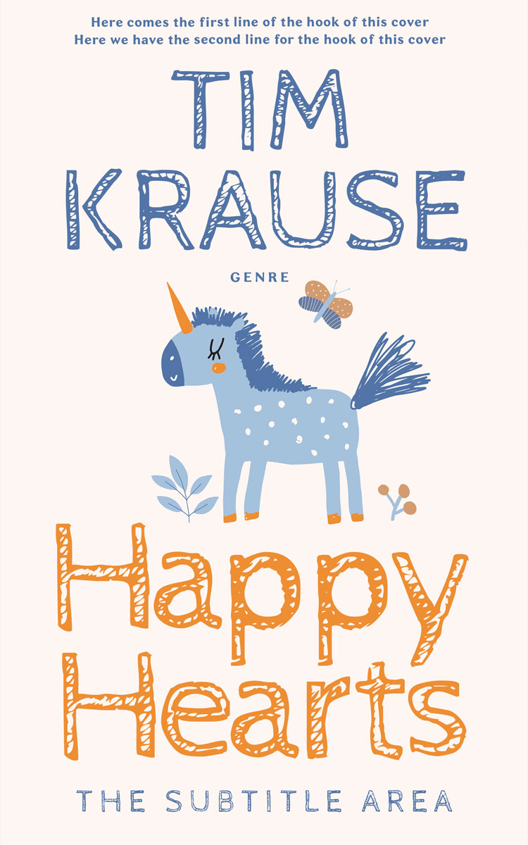 2D view of Soft Peach #25280 - Premade Fantasy Book Cover