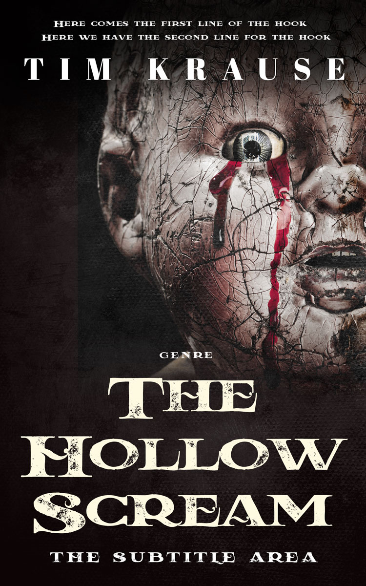 2D view of Silver Rust #25286 - Premade Horror Book Cover