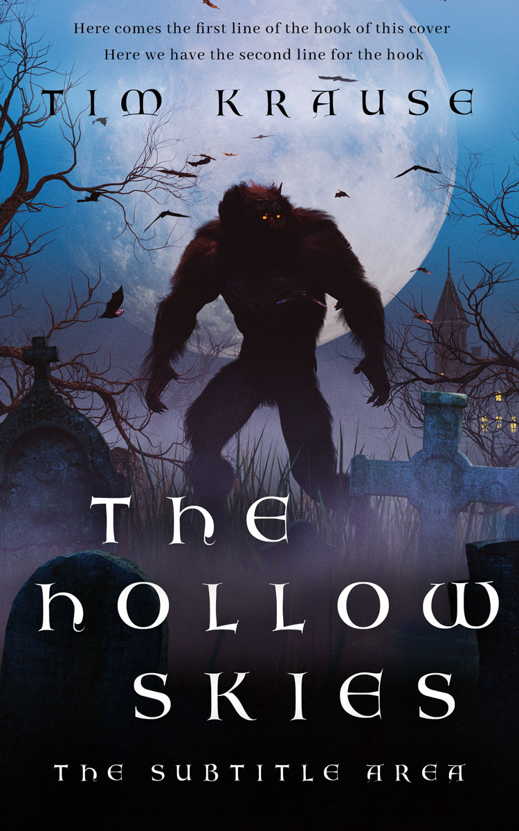 2D view of Premade Horror Book Cover - Charade