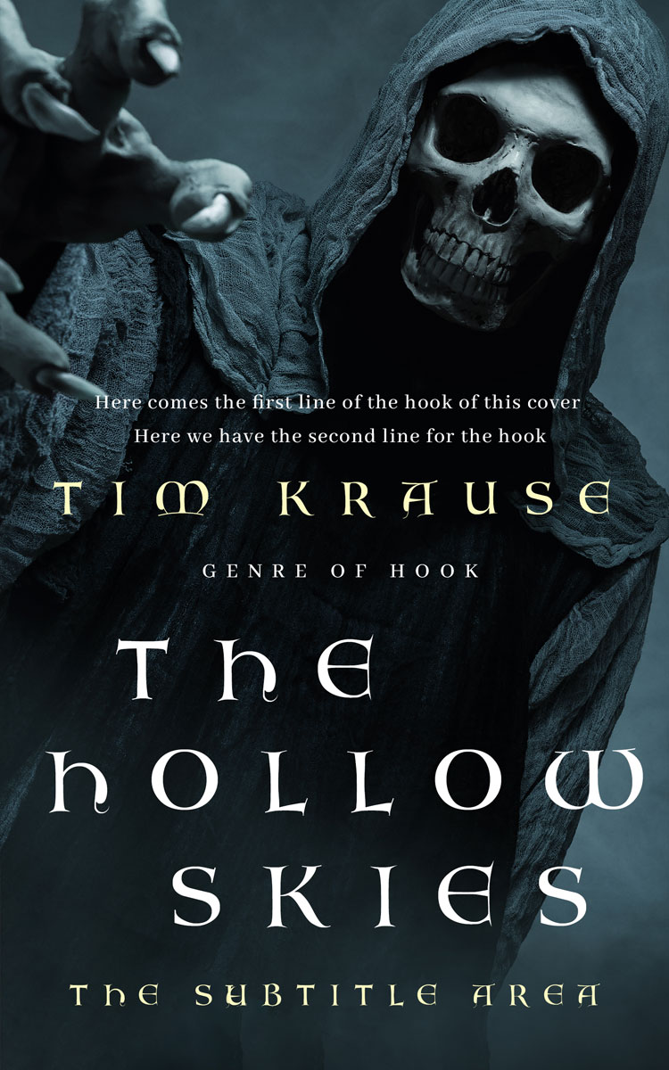 2D view of Premade Horror Book Cover - Bunker