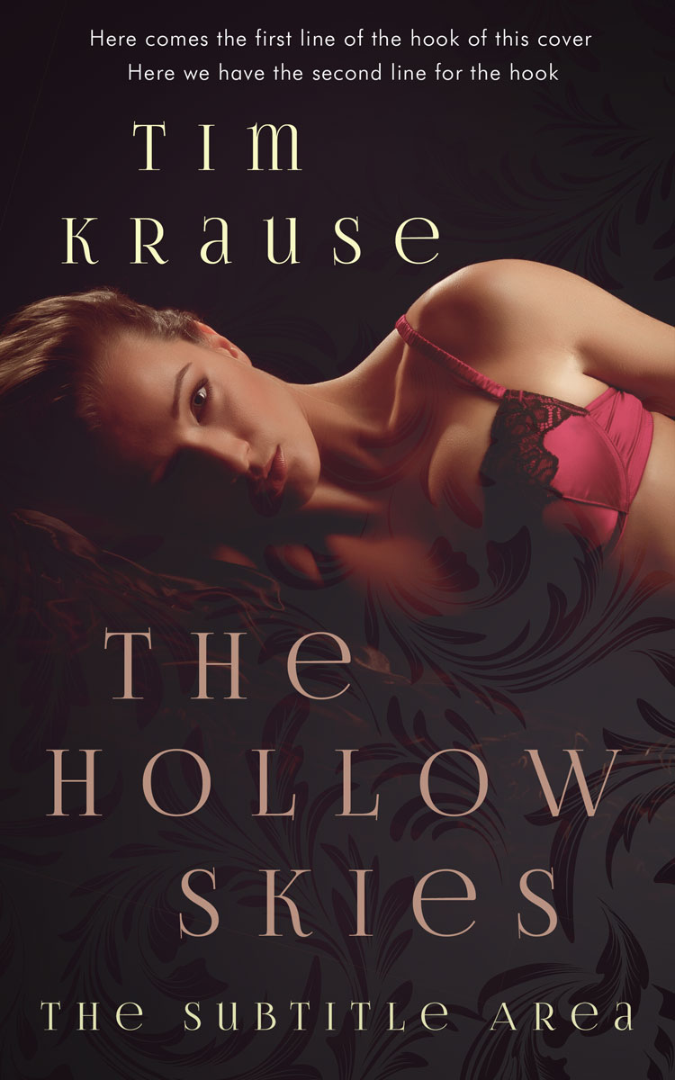 2D view of Premade Erotica Book Cover - Thunder