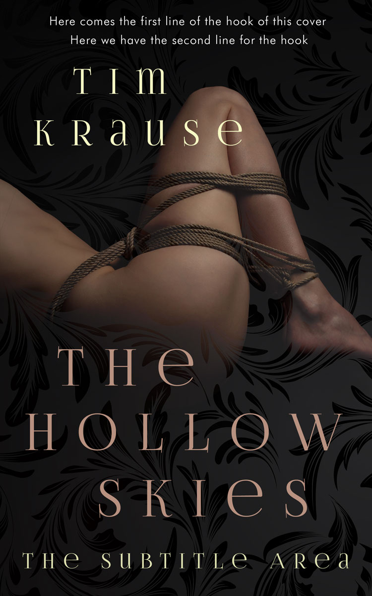 2D view of Cod Gray #25302 - Premade Erotica Book Cover