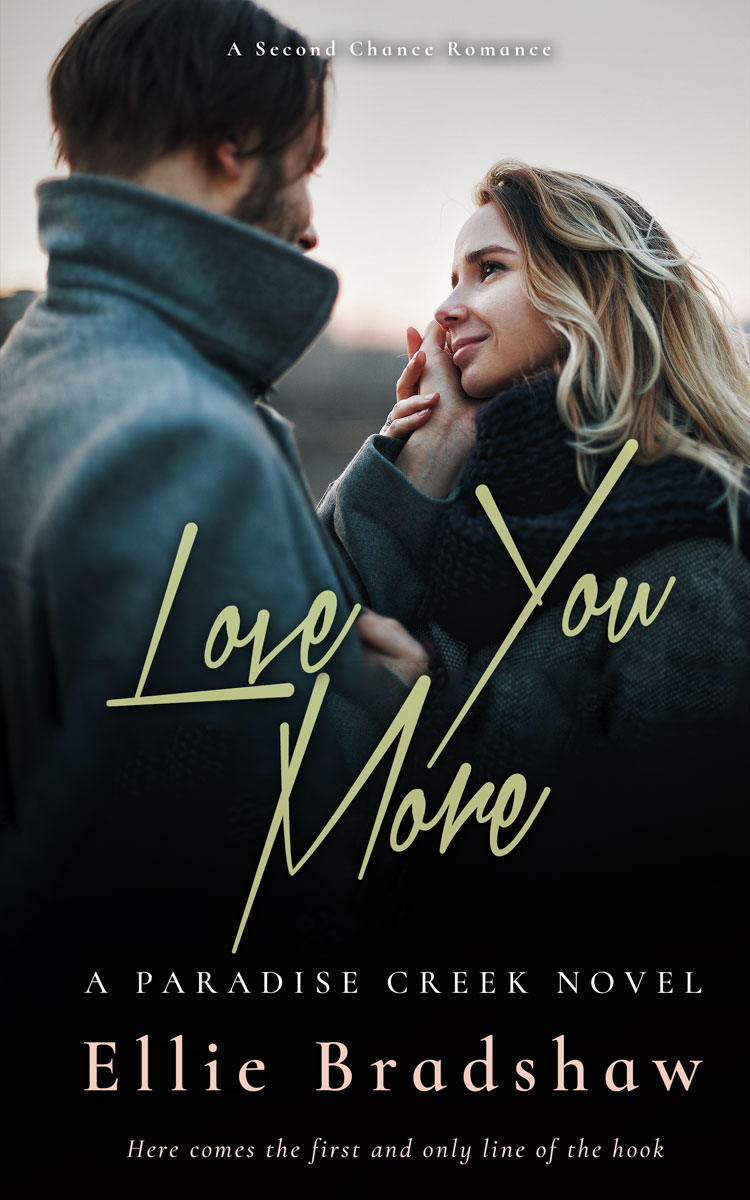 2D view of Ash #25308 - Premade Romance Book Cover