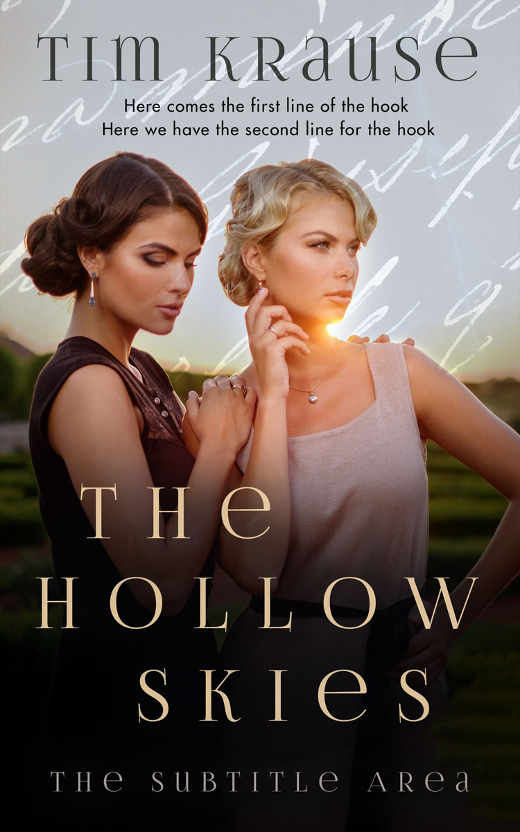 2D view of Silver Rust #25312 - Premade Romance Book Cover