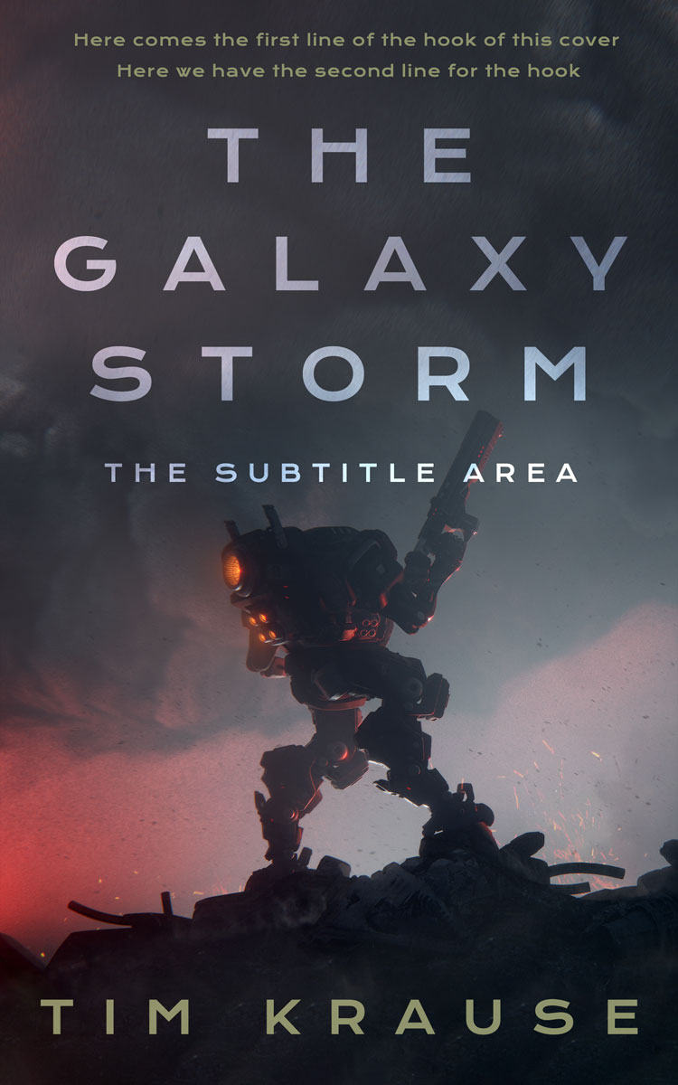 2D view of Tuna #25346 - Premade Apocalyptica Book Cover