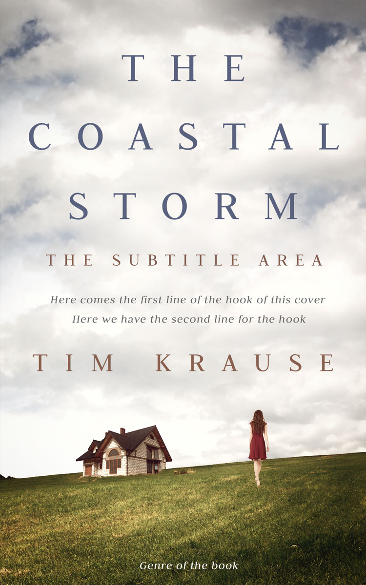 2D view of Cararra #25357 - Premade Literary Fiction Book Cover