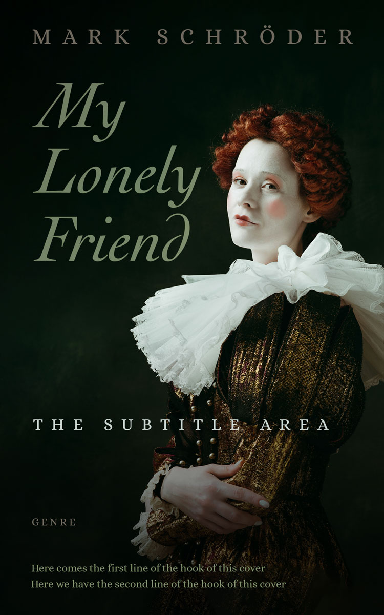 2D view of Marshland #25381 - Premade Historical Book Cover