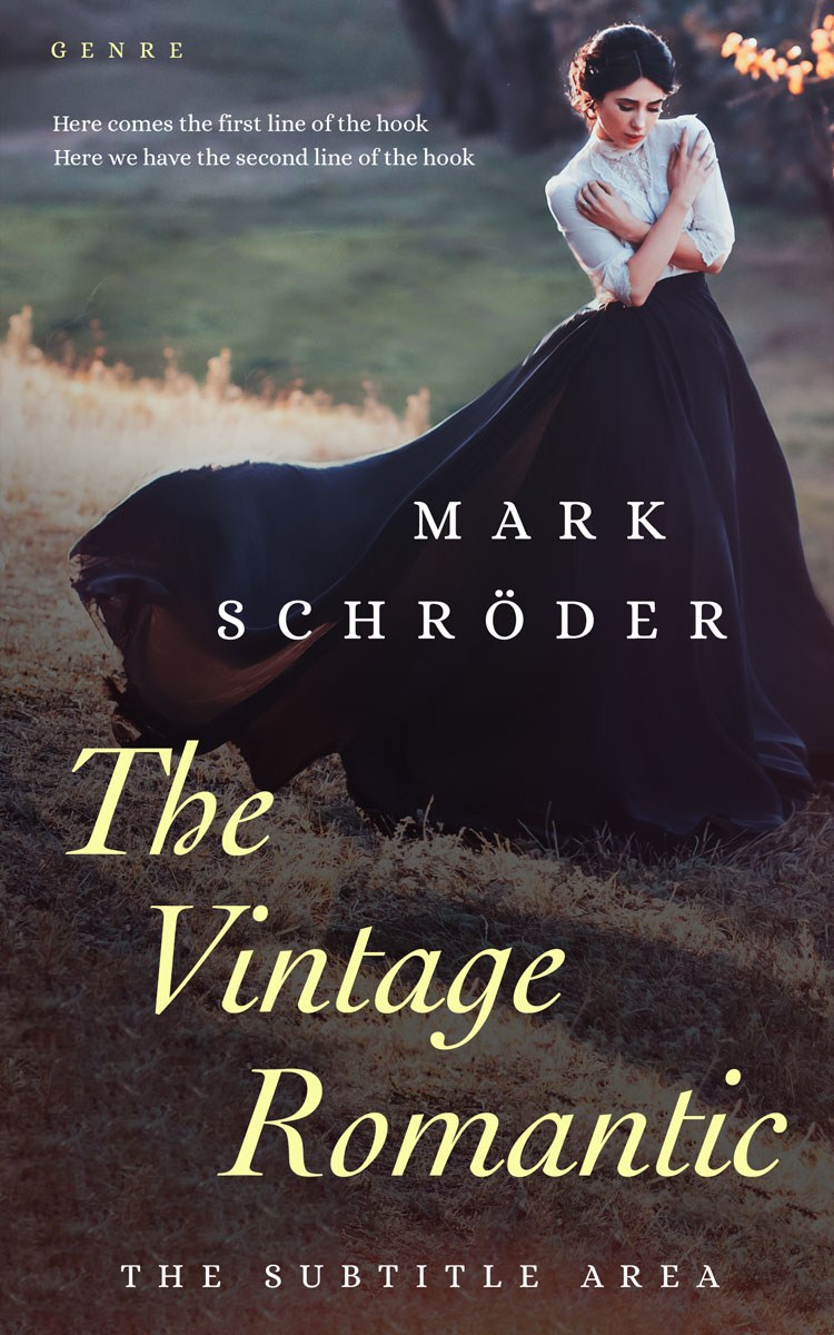 2D view of Thunder #25396 - Premade Historical Book Cover