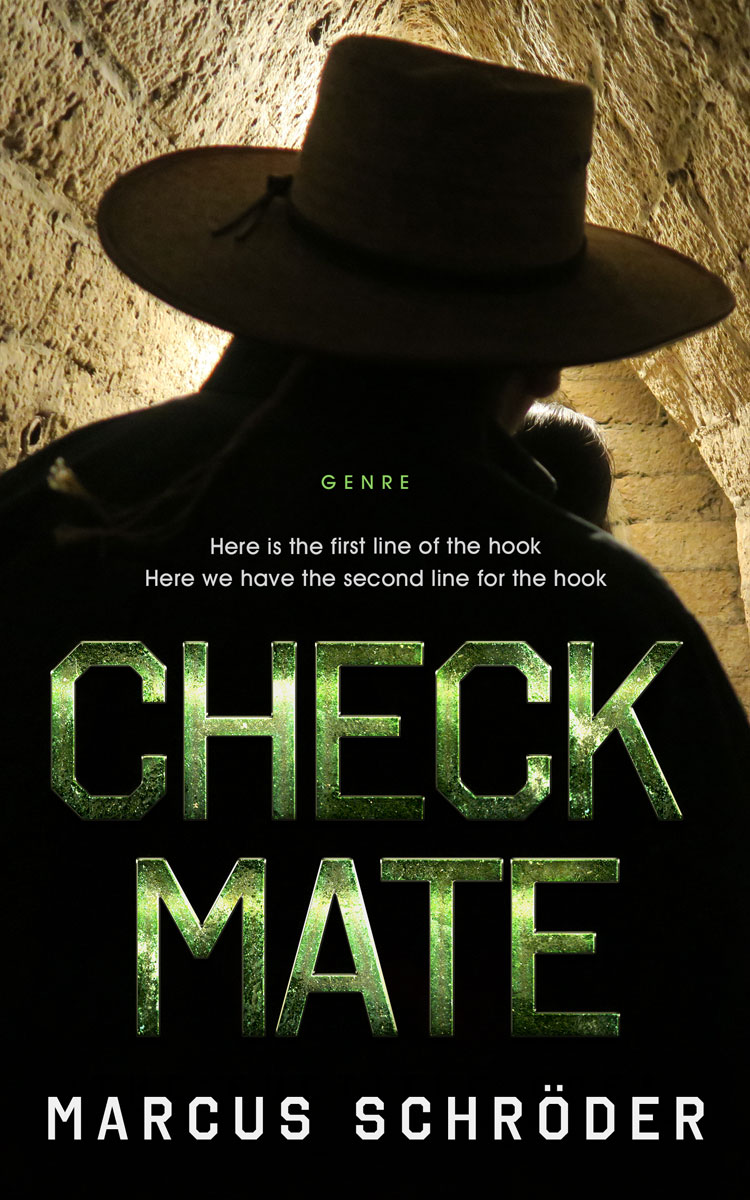 2D view of Gimblet #25446 - Premade Mystery & Thriller & Suspense Book Cover