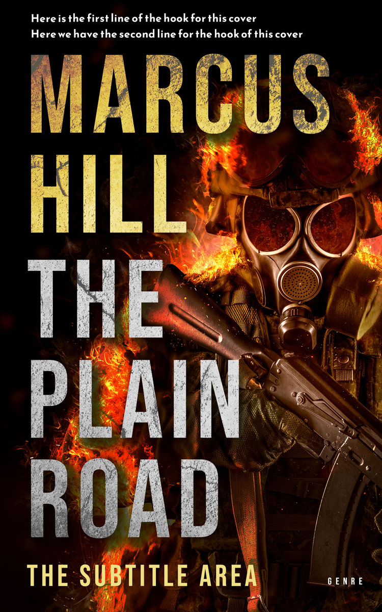 2D view of Whiskey #25492 - Premade Apocalyptica Book Cover