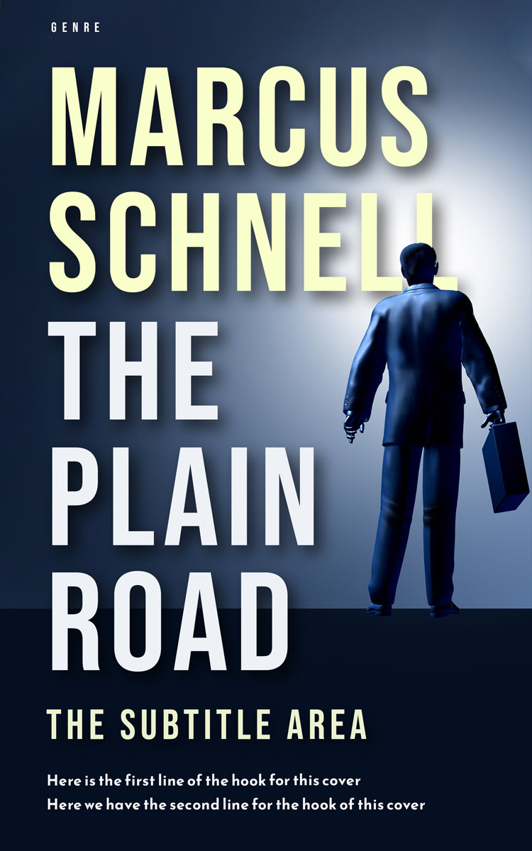 2D view of Green White #25501 - Premade Self-Improvement & Self-Help Book Cover