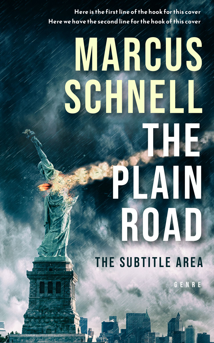 2D view of Premade Apocalyptica Book Cover - Celeste