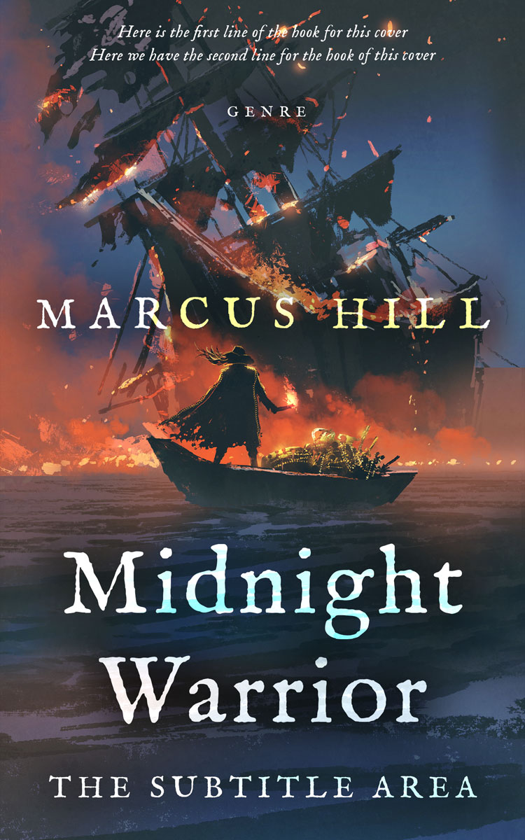 2D view of Tuna #25515 - Premade Historical Book Cover