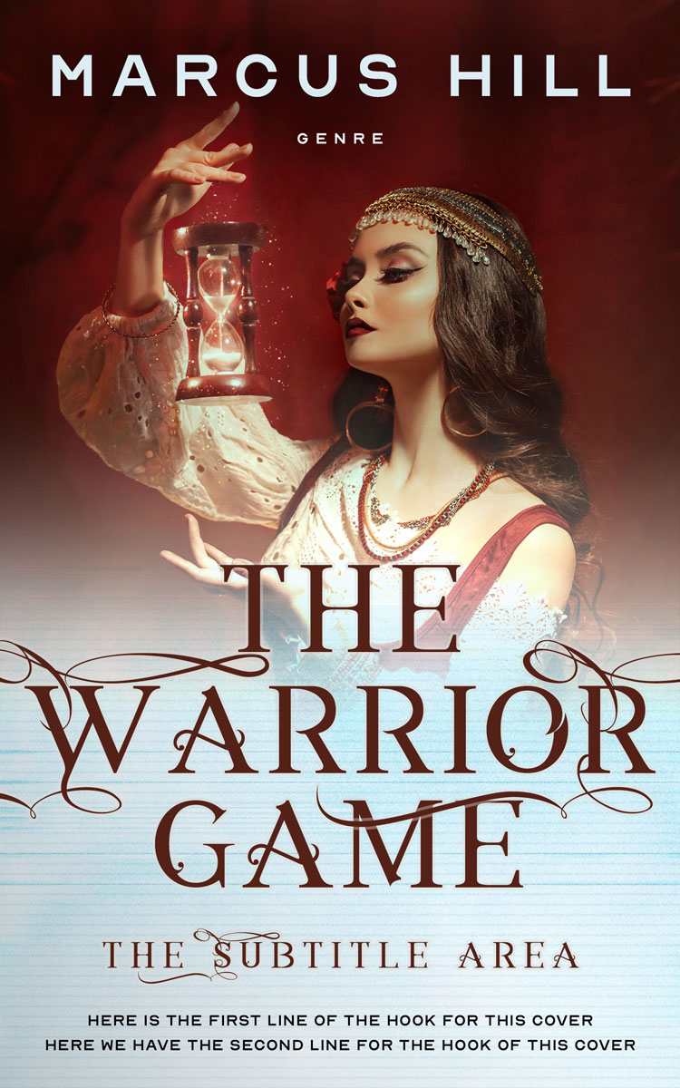 2D view of Paco #25535 - Premade Fantasy Book Cover