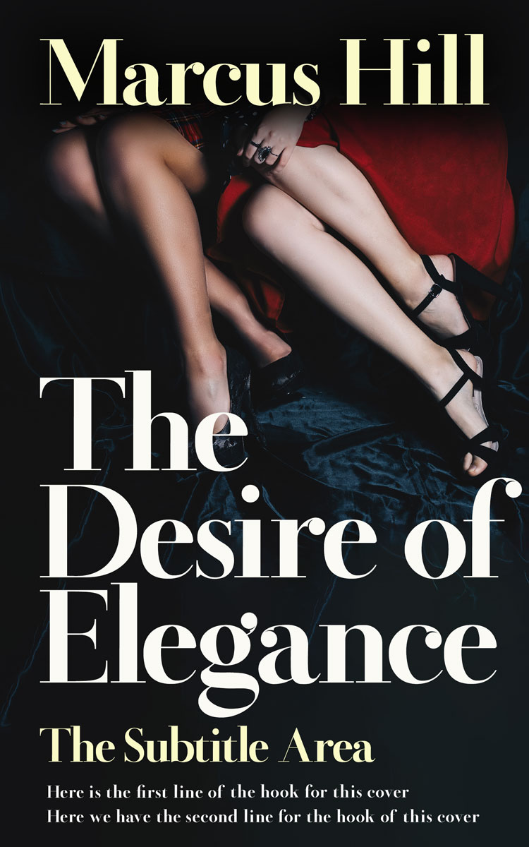 2D view of Wafer #25559 - Premade Erotica Book Cover