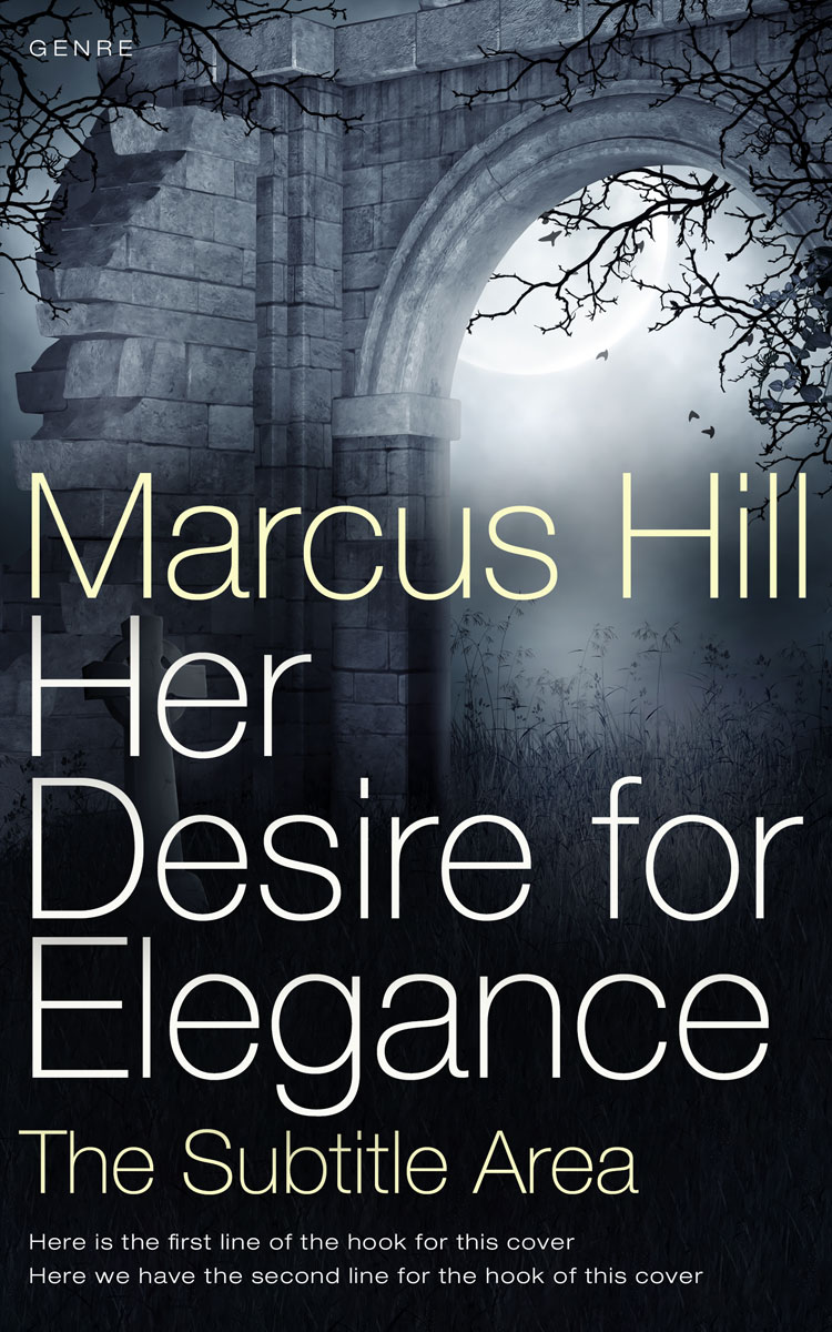 2D view of Mirage #25569 - Premade Fantasy Book Cover