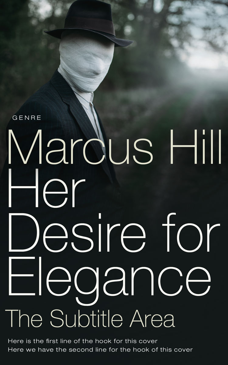 2D view of Premade Horror Book Cover - Outer Space