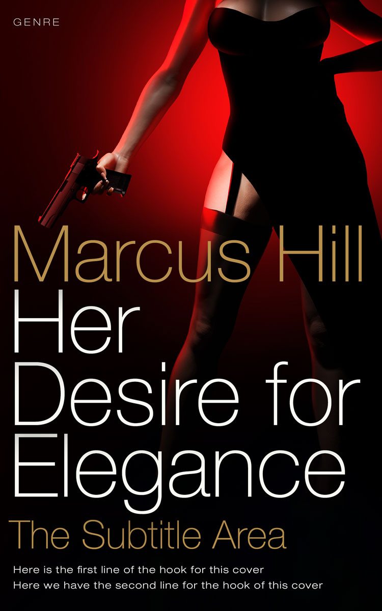 2D view of Chestnut Rose #25574 - Premade Mystery & Thriller & Suspense Book Cover