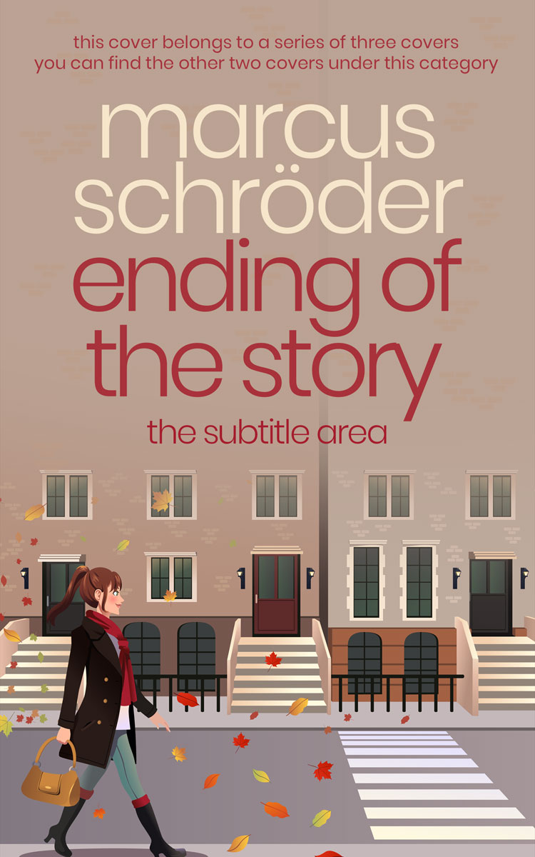 2D view of Premade Teen & Young Adult Book Cover - Thatch