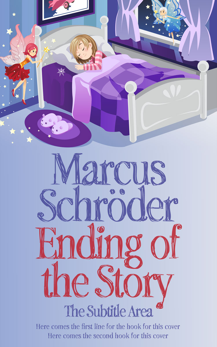 2D view of Lavender Gray #25600 - Premade Fantasy Book Cover