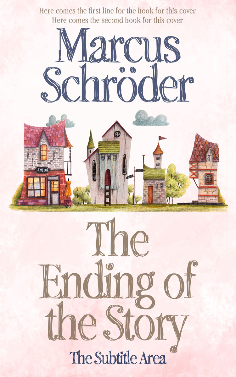 2D view of Vista White #25608 - Premade Fantasy Book Cover