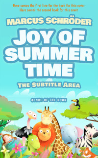 2D view of Premade Children's Book Cover - Bermuda