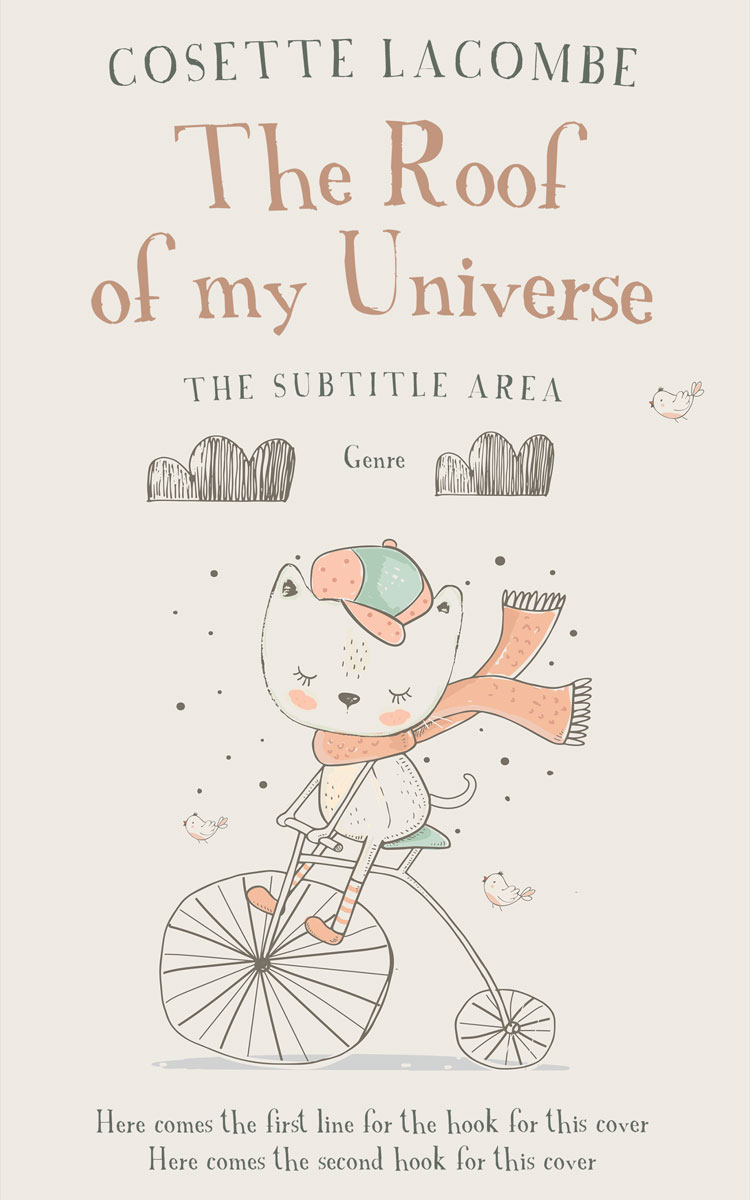 2D view of Cararra #25644 - Premade Chick Lit Book Cover