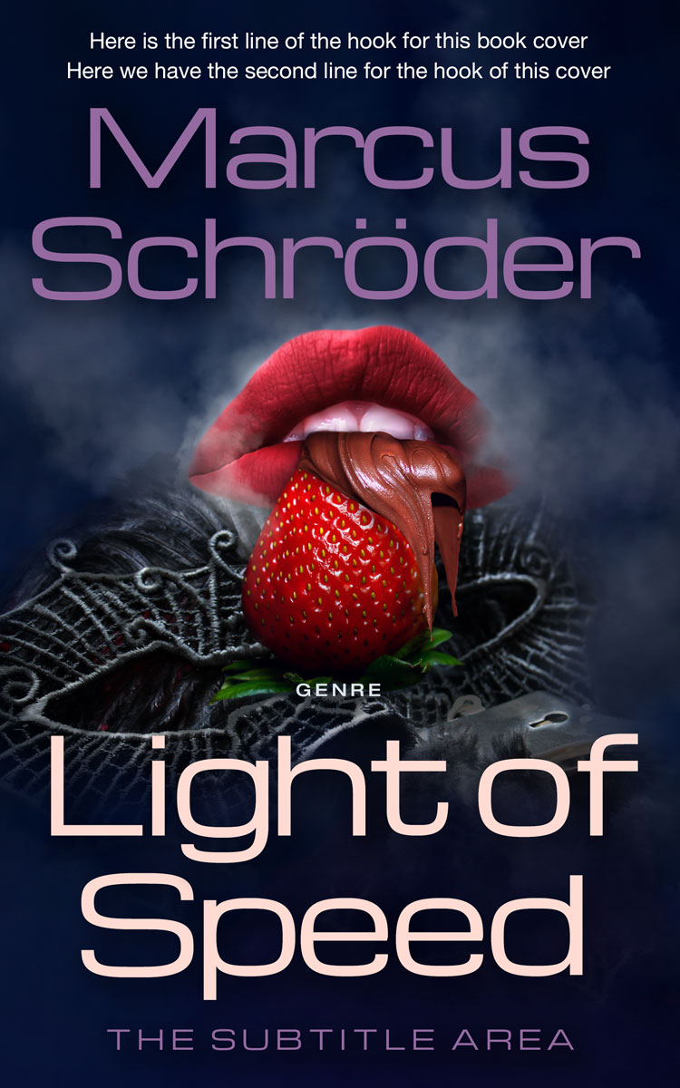 2D view of Premade Erotica Book Cover - Mirage