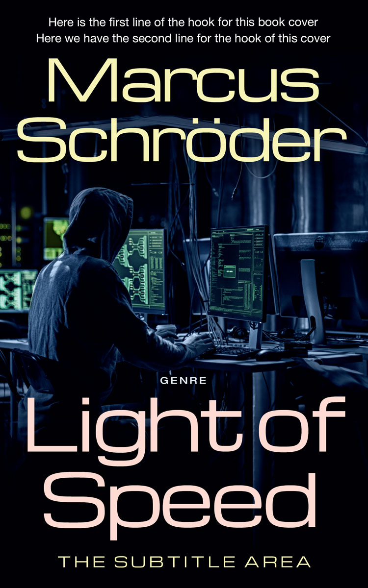 2D view of Ebony #25661 - Premade Mystery & Thriller & Suspense Book Cover