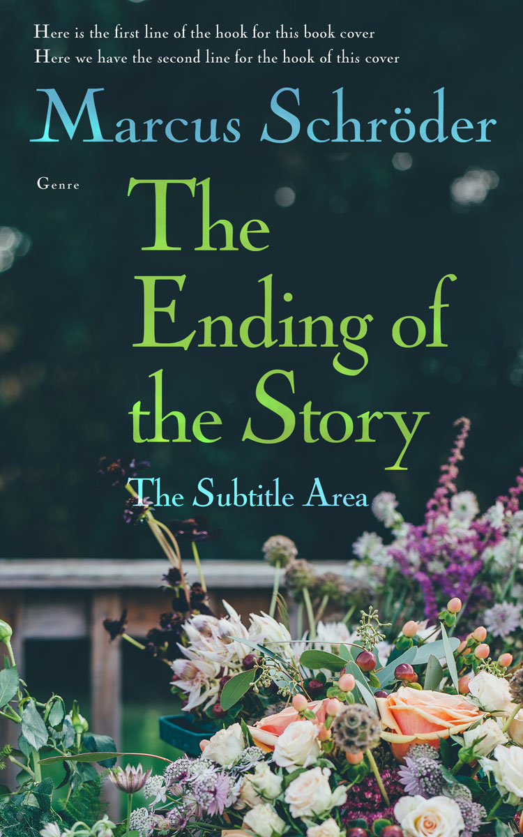 2D view of Te Papa Green #25674 - Premade Nature Book Cover