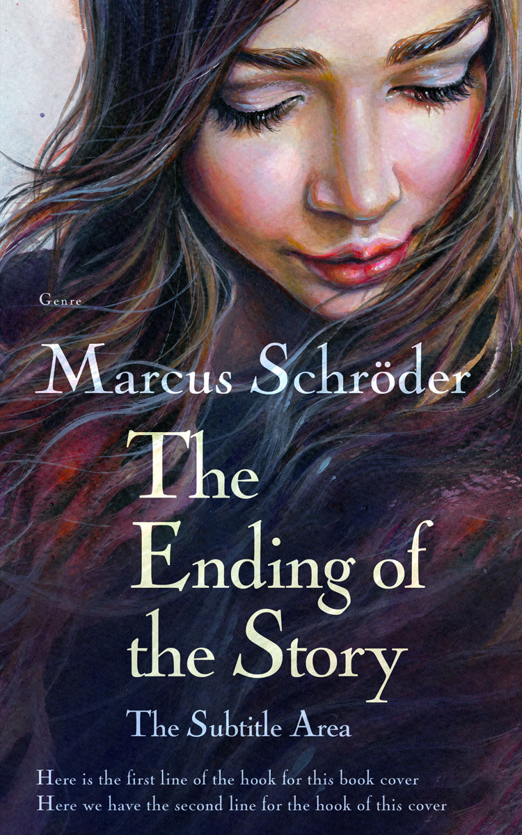 2D view of Steel Gray #25682 - Premade Teen & Young Adult Book Cover