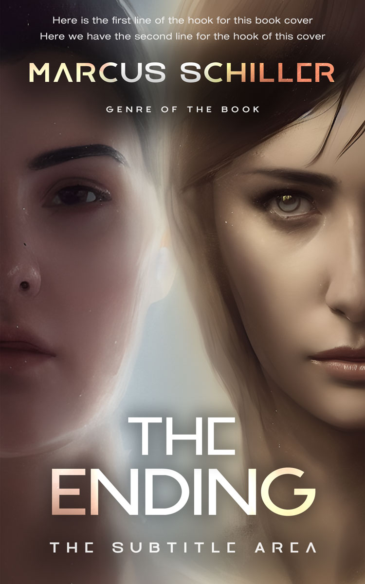 2D view of Rock #25695 - Premade Science Fiction Book Cover