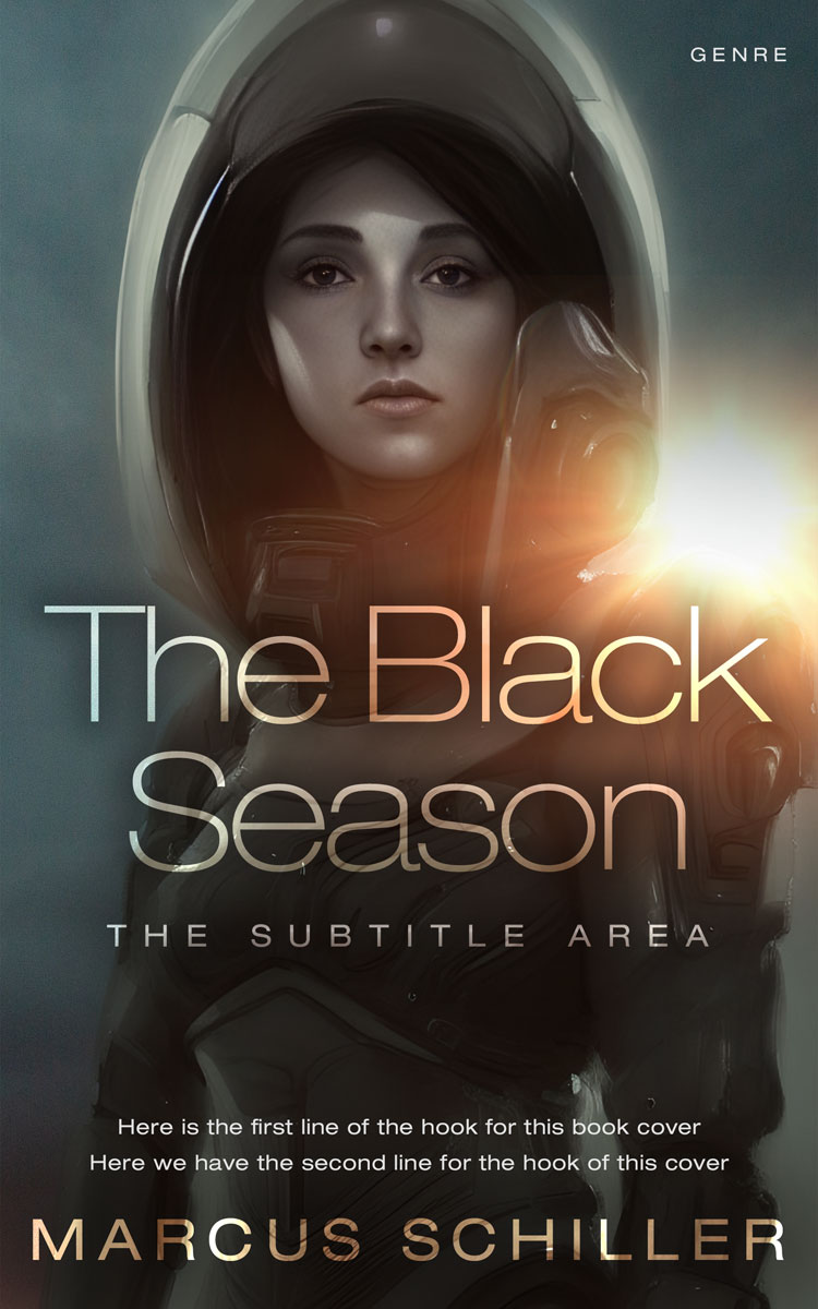 2D view of Dune #25700 - Premade Science Fiction Book Cover