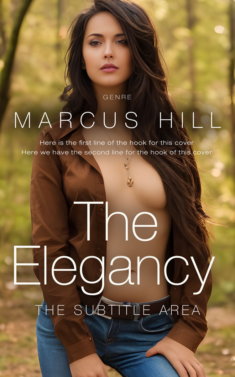 2D view of Old Copper #25720 - Premade Erotica Book Cover