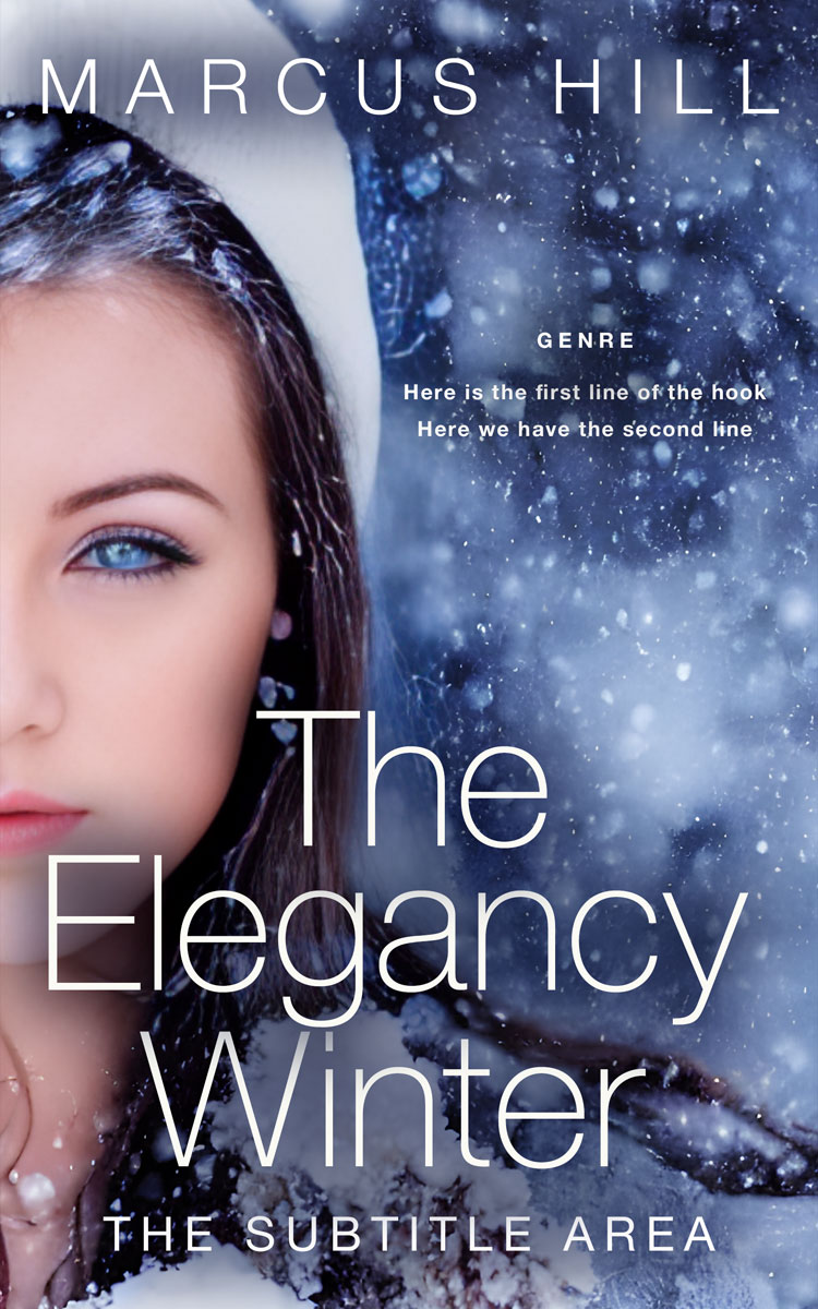 2D view of Blue Bayoux #25721 - Premade Romance Book Cover